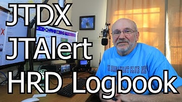 JTDX FT8 JTAlert HRD Logbook