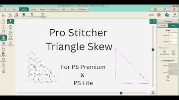 Pro Stitcher Triangle Skew