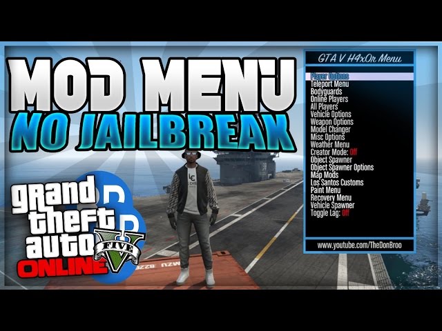 Comment avoir le mod menu Gta 5 online PS3 sans jailbreak 1.28 