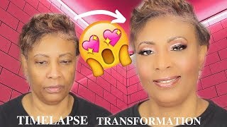 MAKEUP TRANSFORMATION TIMELAPSE | TinaDelgado