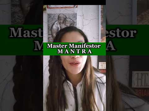 🟩Master Manifestor Mantra|| I AM THE WORLD MADE FLESH