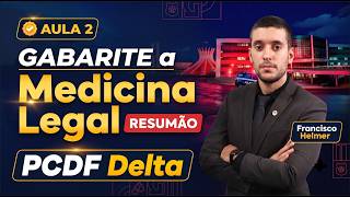 TIRO FINAL: RESUMÃO de Medicina Legal para Delta PCDF! | Aula 2: Protocolo de Minnesota x Istambul