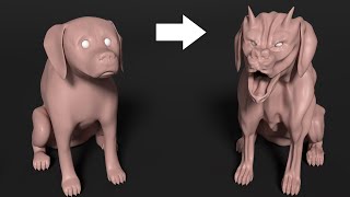 Blender 3D Tutorial - Using Sculpting and Shape Keys to Deform