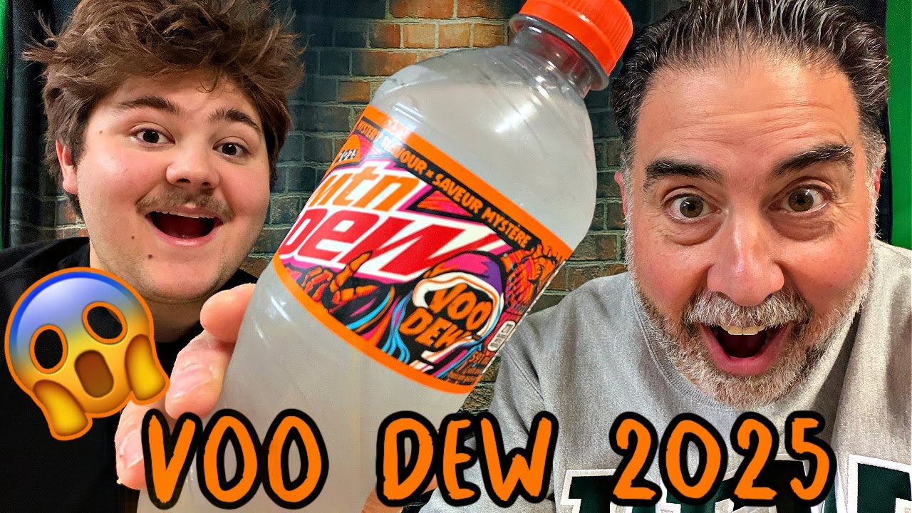 🇨🇦 Mountain Dew VooDew 2025 – вкус, который не попал в Америку! (Эксклюзивный обзор из Канады)