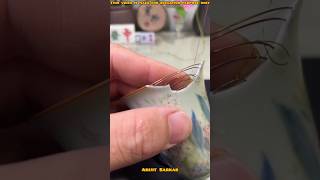 Japanese broken portray art Kintsugi #fact #art #japan #facts #amazing #technology #shorts