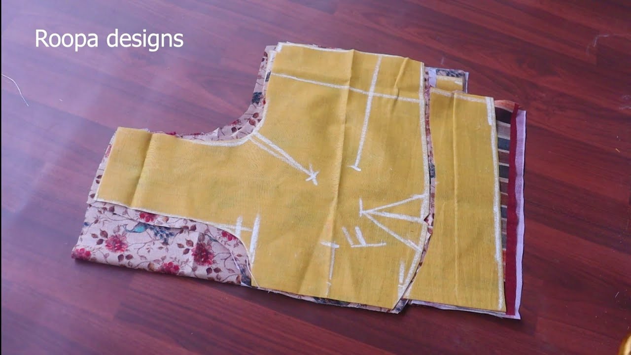 38size Blouse cutting 38,40  ಸೈಜ್ ಬ್ಲೌಸ್ ಕಟಿಂಗ್ ಫಿಟ್ಟಿಂಗ್ ಕರೆಕ್ಟಾಗ್ ಬರುತ್ತೆ ಹೀಗೆ ಕಟ್ ಮಾಡಿ