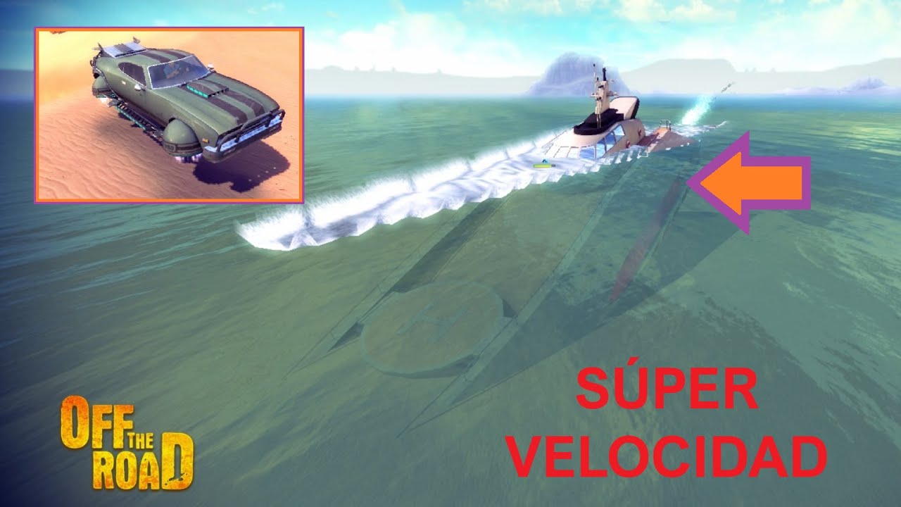 🚗💥 ¡El Jupiter rompe el juego! 😱 Bug impresionante con el yate en Off The Road 🛥️🔥