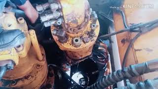 HOW TO REPAIR CENTER JOINT | RESEAL | WHEEL EXCAVATOR | ROBEX 170W-7 | HYUNDAI