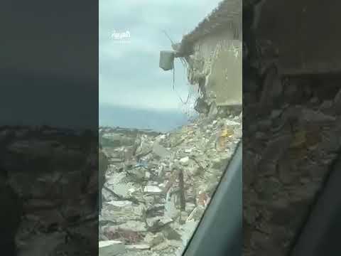 مشاهد خاصة ل العربية تظهر دمار بلدة عيتا الشعب جنوبي لبنان بعد انسحاب الجيش الإسرائيلي