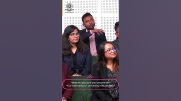 UGC Chairman asked NEP SAARTHIs: What will you do if you become the VC of University in Rural Area?