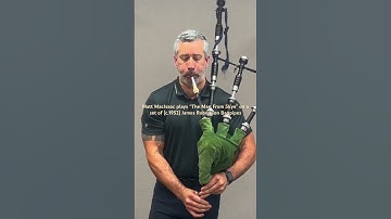 Matt MacIsaac plays “The Man From Skye” on a set of (c.1952) James Robertson Bagpipes #bagpiper
