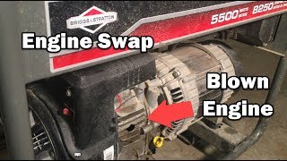 Generator Engine Repower  Engine Swap (Briggs to Subaru / Robin)
