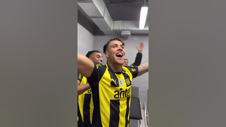 todo por Peñarol ! El festejo de los jugadores post clásico