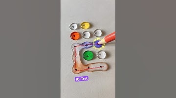 nối hết các giọt nước theo chiều mũi tên #iqtest #quiz #games #shorts