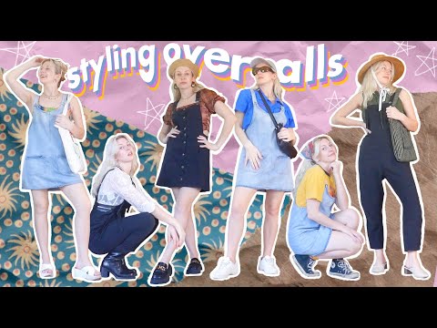 13 Ways to Style Overalls for Summer! || Summer 2022 Outfit Ideas
