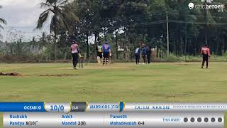 Aagneya Warriors (Fire-born Warriors) vs Ocean XI Live Cricket Match | AMSA cricket League Season-5