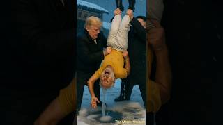 Cold Justice: Trump & Kim Punish Modi in Ice Water! 🥶😂 #youtubeshorts #funnyshorts #meme