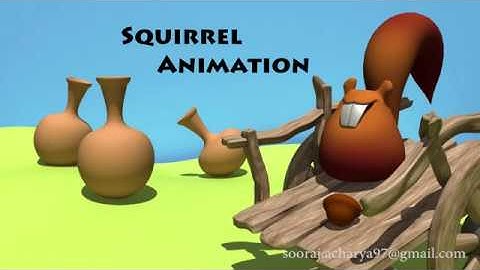 Squirrel Animation | Maya 2015