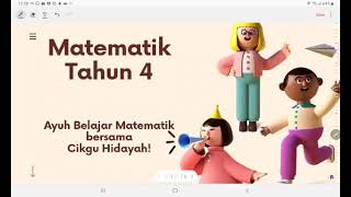 Matematik Tahun 4 - Menulis nombor dalam angka
