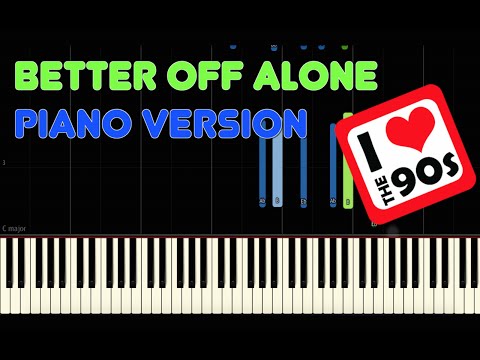 Alice DeeJay Better Off Alone Synthesia W MIDI 