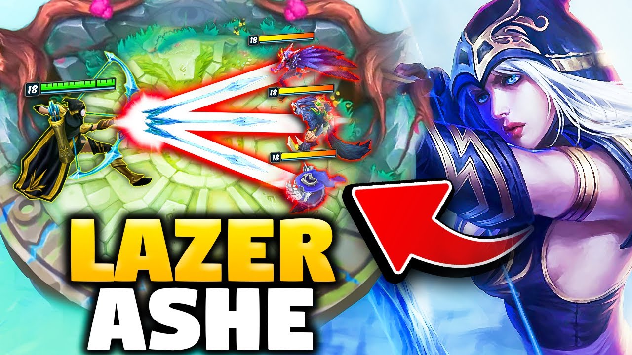 Ashe, but I attack so fast my arrows look like a LAZER
