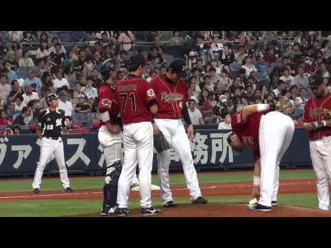 120701　大坂夏の陣　オリックス・バファローズ　小松　吉野　香月　6回表