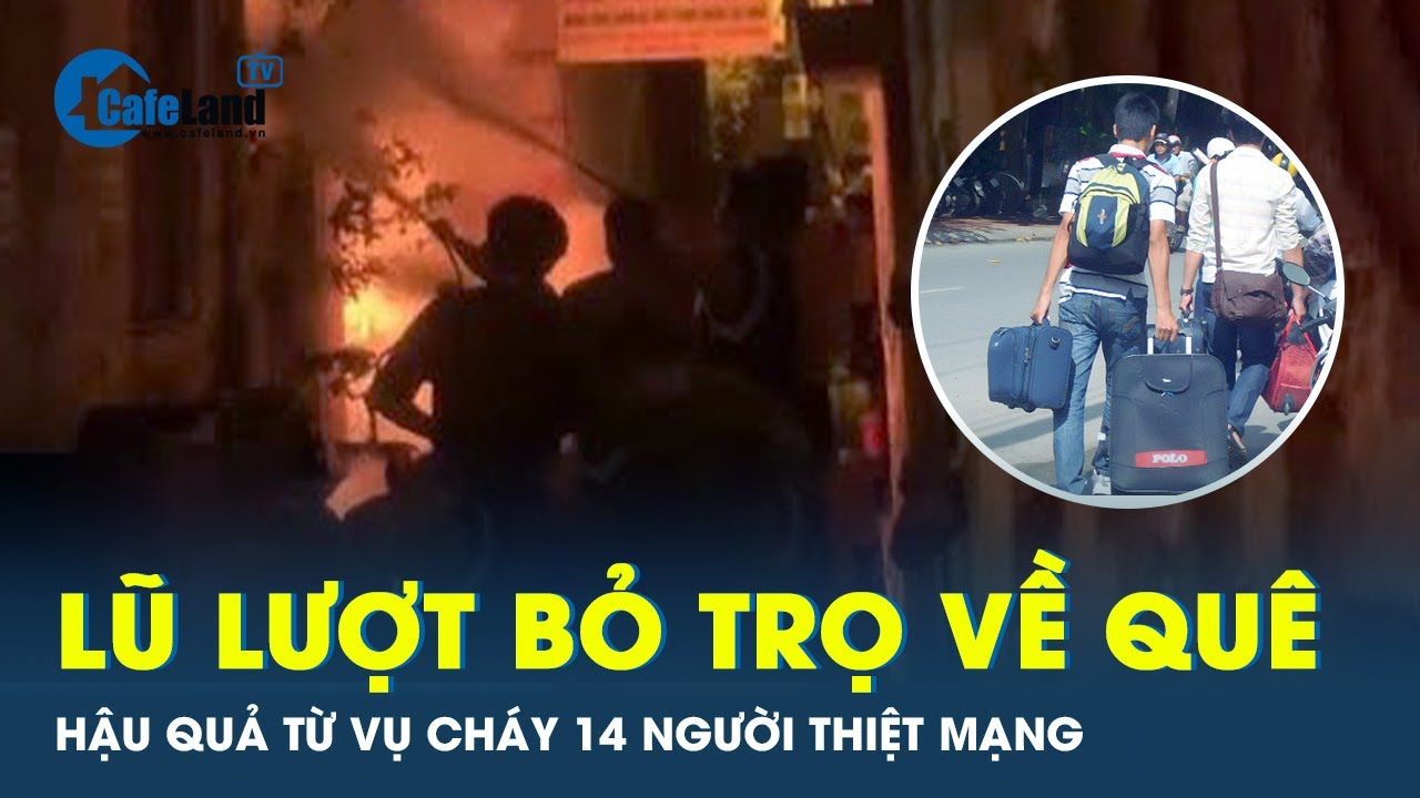 Outline Video Xuất hiện làn sóng rủ nhau bỏ nhà trọ ‘không lối thoát’ về quê để sống | CafeLand