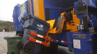 New truck on route Labrie Helping hand Recycle
