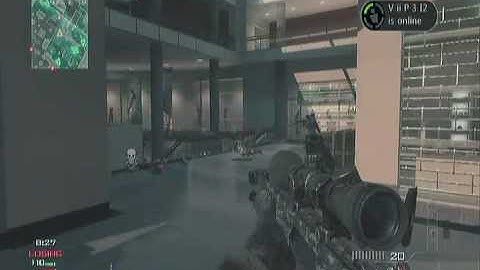 MW3 Barrett triple kill
