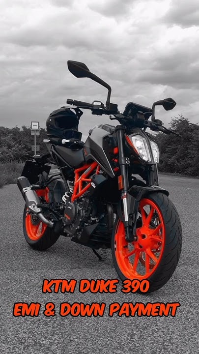 ktm duke 390 2020 downpayment and emi