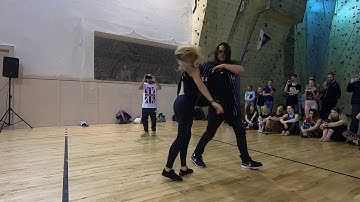 Mafie & Ana zouk demo Zouktime! Brno 2019