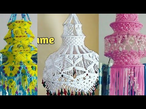 Macrame jhumar Design For Home ll Simple Macrame jhumar Design ll Wall ...