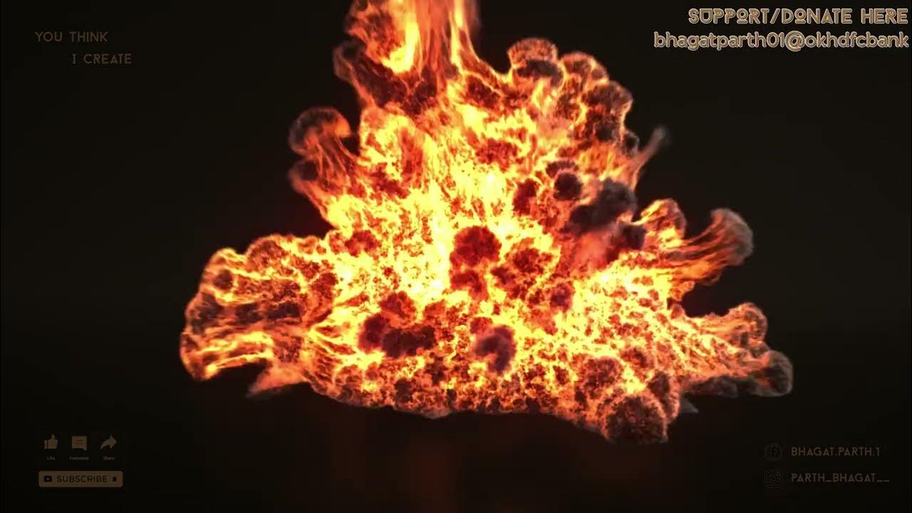 Explosion in Houdini Blast in Houdini Pyro Explosion, Pyro Blast 