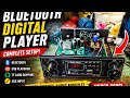 Bluetooth Amplifier Complete Wiring & Setup | SC-1212 Digital Player
