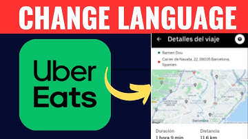 How To Change Language On Uber Eats App