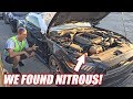 WRECKED Mustang at Auction Has Hidden NITROUS! Should We Buy It!?!
