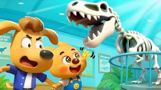 恐竜博物館に行こう🦕 | ラブール警部 | 新エピソード | 子供向け安全教育 | 赤ちゃんが喜ぶアニメ | 動画 | ベビーバス| BabyBus screenshot 5