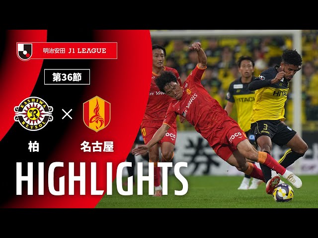 公式】ハイライト：柏レイソルvs名古屋グランパス 明治安田J1リーグ