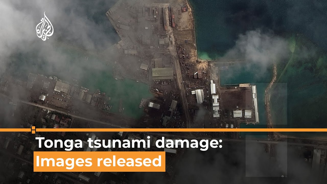 Tonga volcano and tsunami: First pictures of aftermath | Al Jazeera Newsfeed