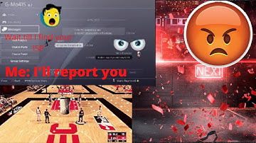 NBA 2k20 rec center TOXIC TRASH BUMS exposed they threatened to hack our ISP