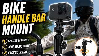 Best Bike Handlebar Camera Mount for Moto Vlogging | Budget Bike Handle Bar/Action Camera Mount