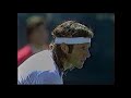 Jimmy connors vs guillermo vilas us open 1982 sf highlights