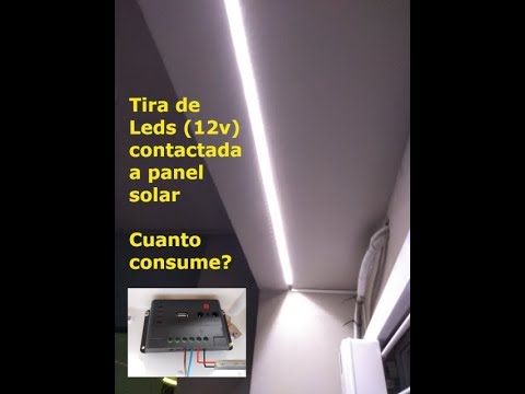 Video: ¿Las luces LED funcionan en paneles solares?