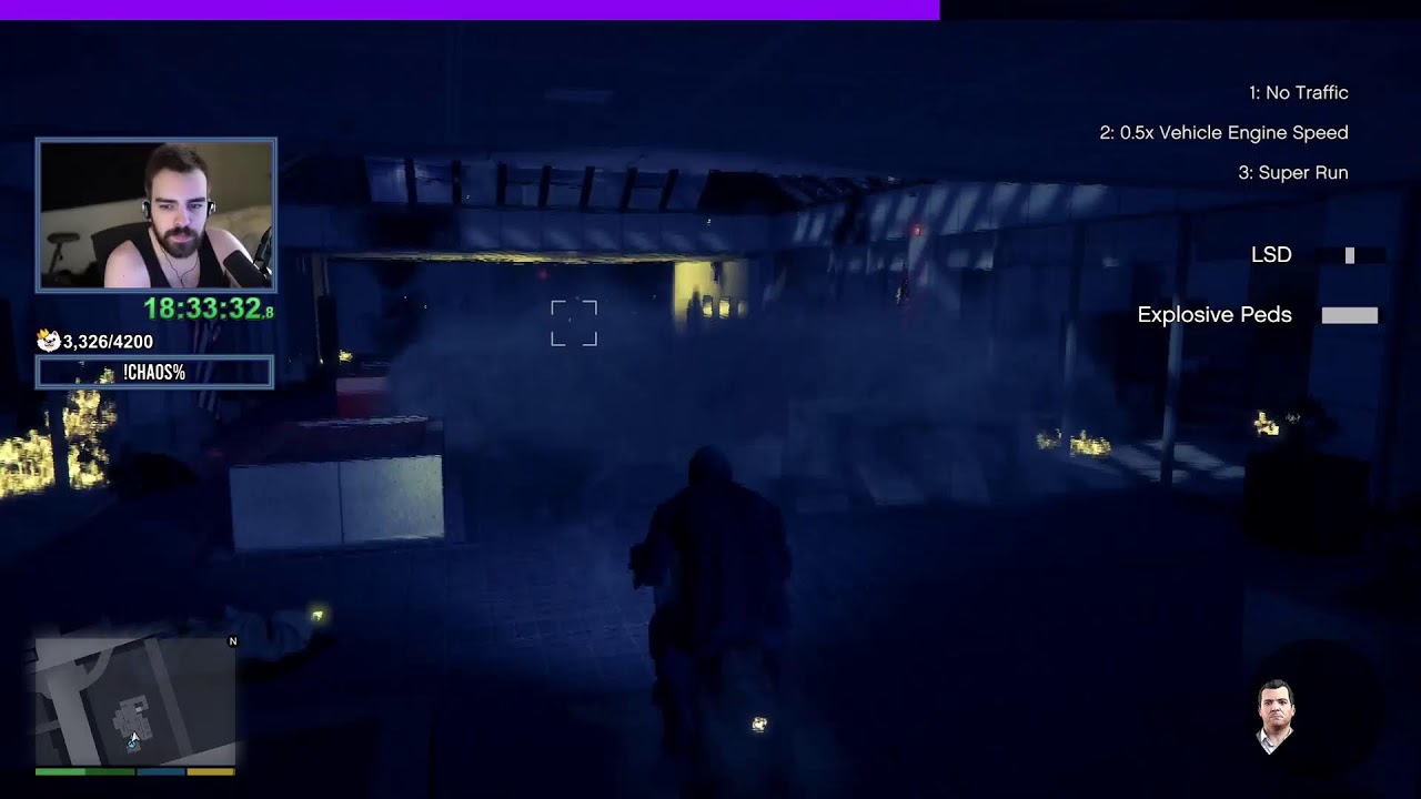 [24/7] Completing GTA V Without Taking Damage - No Hit Run Attempts (One Hit KO) #13