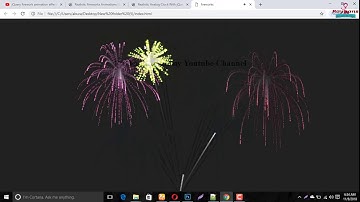 How To Make Realistic Firework Using HTML and jQuery.