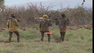 KDF Drone Cameras Capture Armed Bandits in various groups planning to stage raids in Kapedo Valley