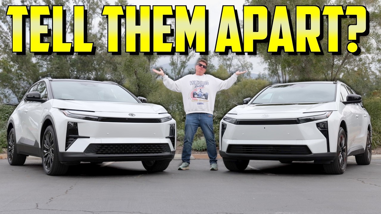 2026 Toyota bZ vs C-HR Compared: Can You REALLY Tell These Two Brand-New EVs Apart?