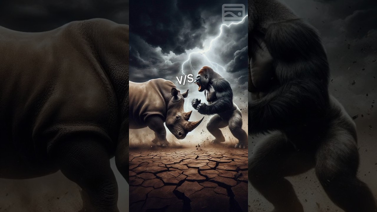 Rhino and Gorilla hybrid video by 