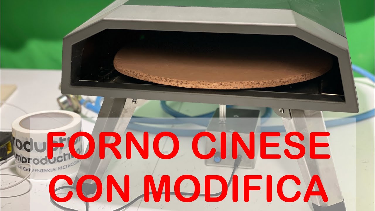 Come si istalla il sistema rotante su un forno per pizza Made in china kit  di Manuel Tatti - YouTube