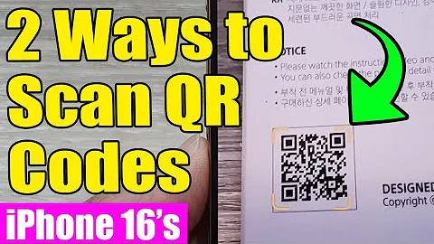 💡iPhone 16/16 Pro Max: How to Scan QR Codes In 2 Ways